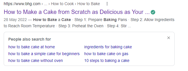 how to bake cake